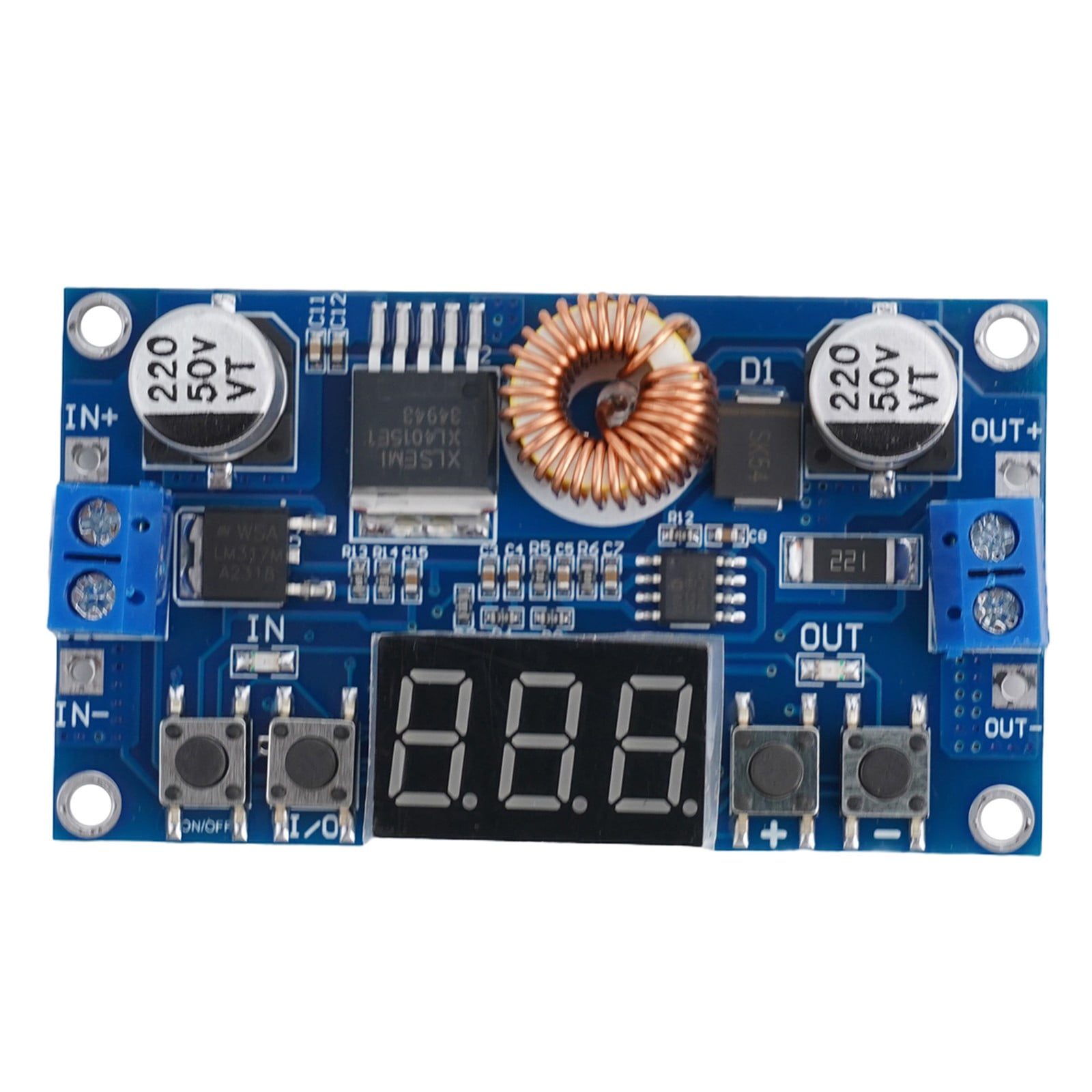 5A 75W Cnc Dc-Dc Adjustable Step-Down Module Cnc Power Supply with Voltmeter - Image 2