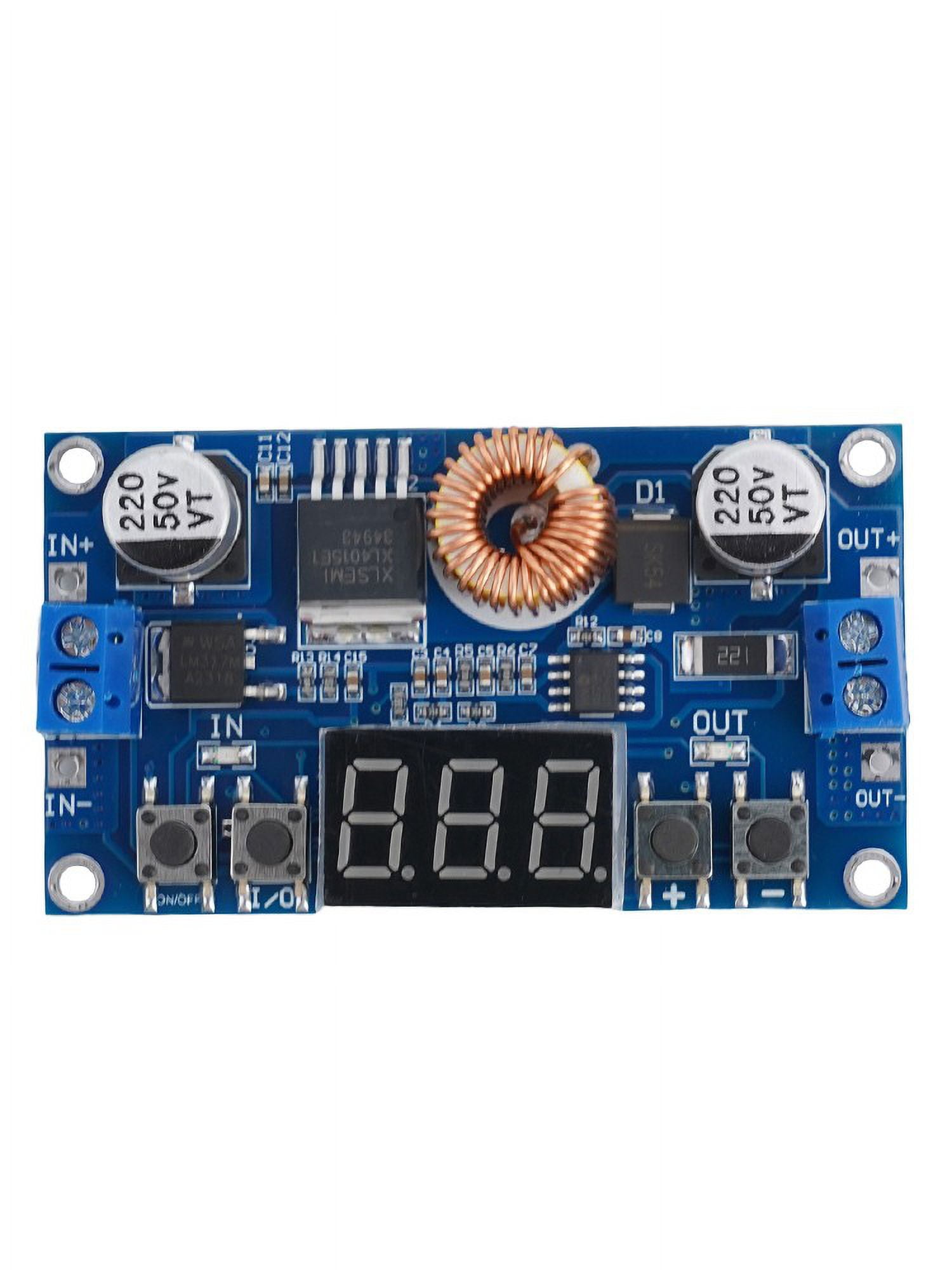 5A 75W Cnc Dc-Dc Adjustable Step-Down Module Cnc Power Supply with Voltmeter - Image 3