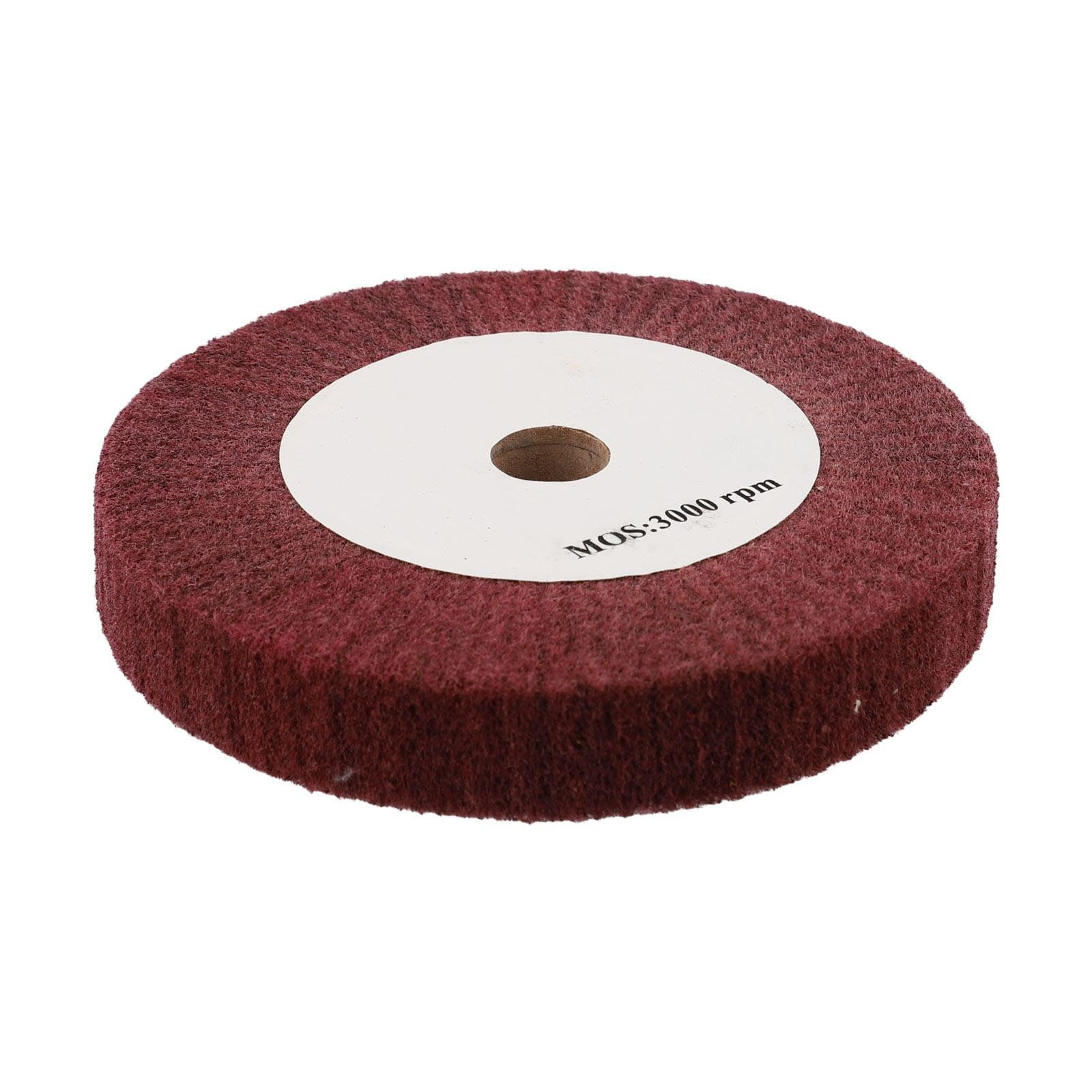 4”~12“ Nylon Fiber Flap Polishing Wheel Disc Non-Woven Abrasive Buffing 320-Grit 125Mm Smile Home 150Mm - Image 8