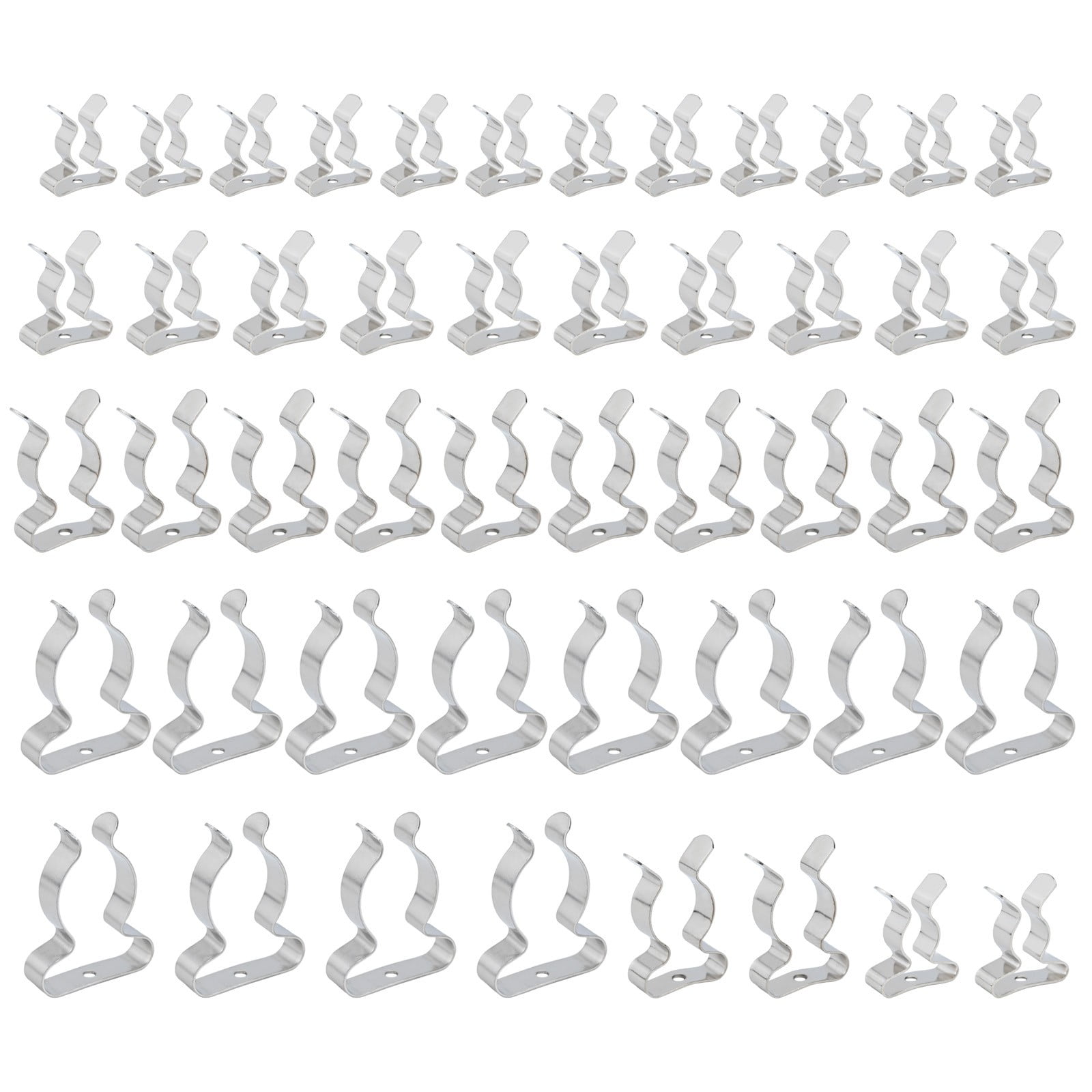 48 X Assorted Tool Spring Terry Clips Heavy Duty Storage Or Shed Garage - Image 6