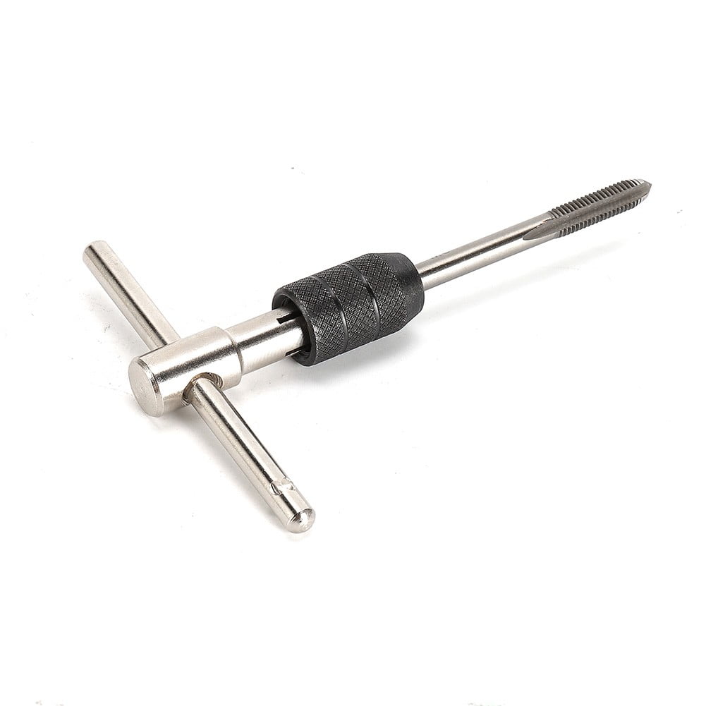 6Pcs for M3-M8 Tap Drill Set T Handle Ratchet Tap Wrench Machinist Tool with Screw - Image 5