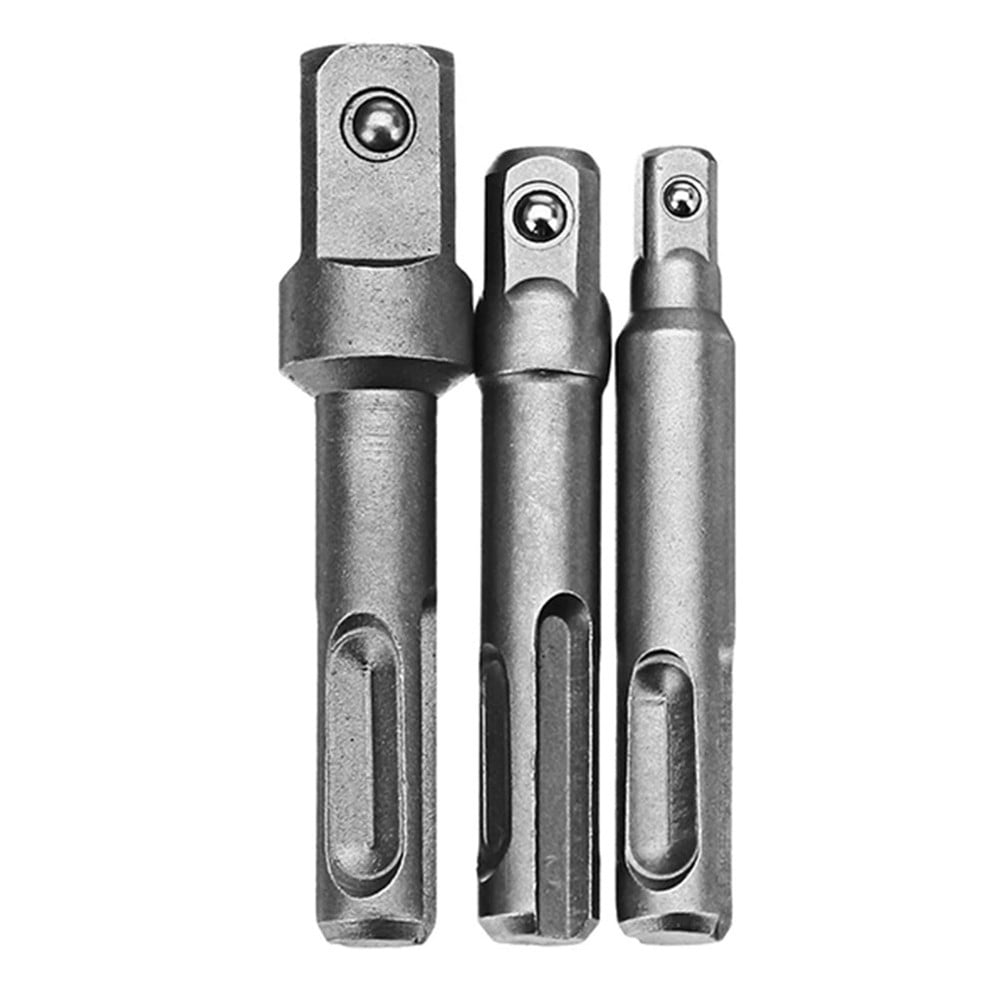 3Pcs for Sds Plus Shank Socket Driver Adapter Power Drill Bit Chuck Extensionadapter - Image 2