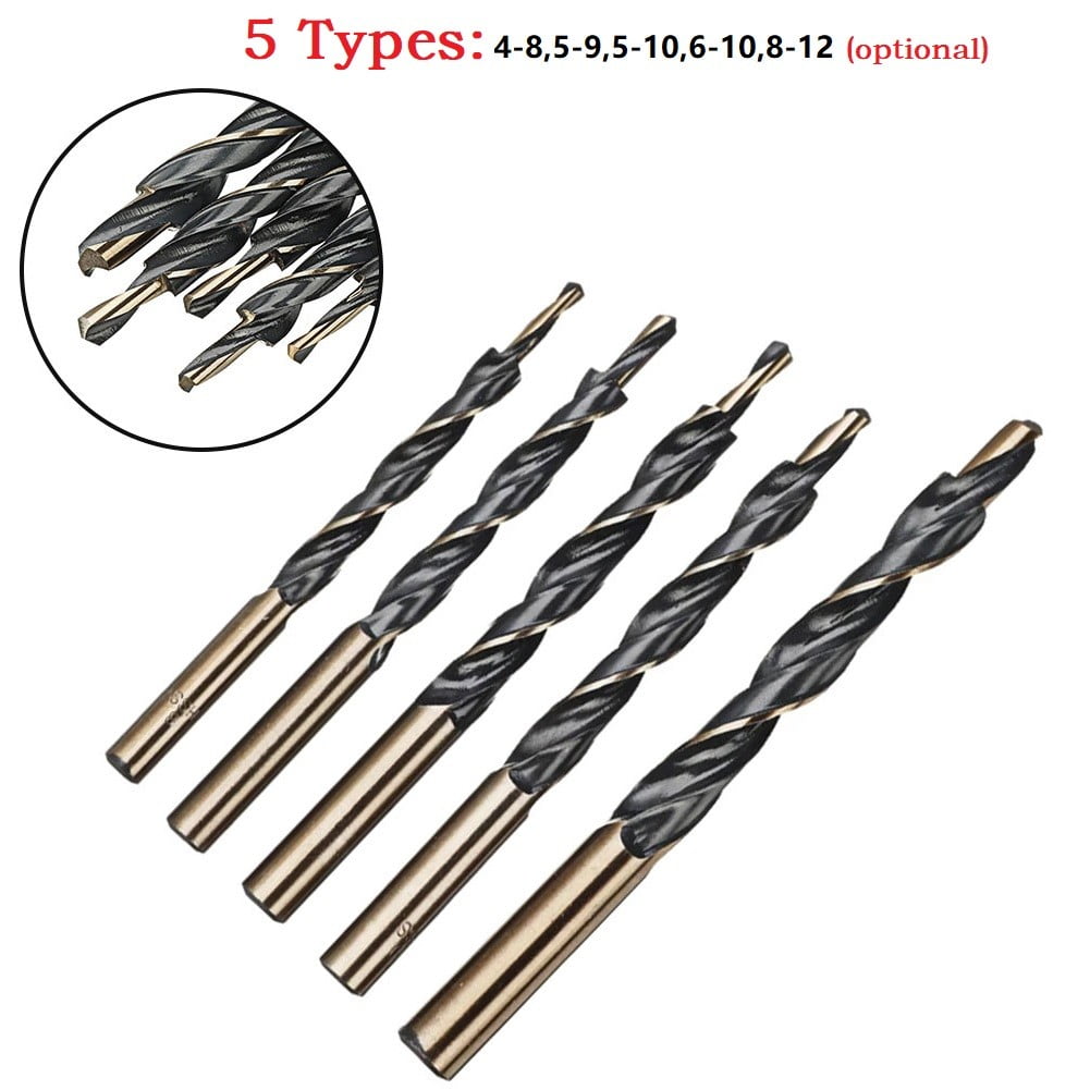 Step Drill Bits Manual Pocket Hole Jig 8-4/9-5/10-5/10-6/12-8Mm Woodworking Tool 45421 45516 - Image 4