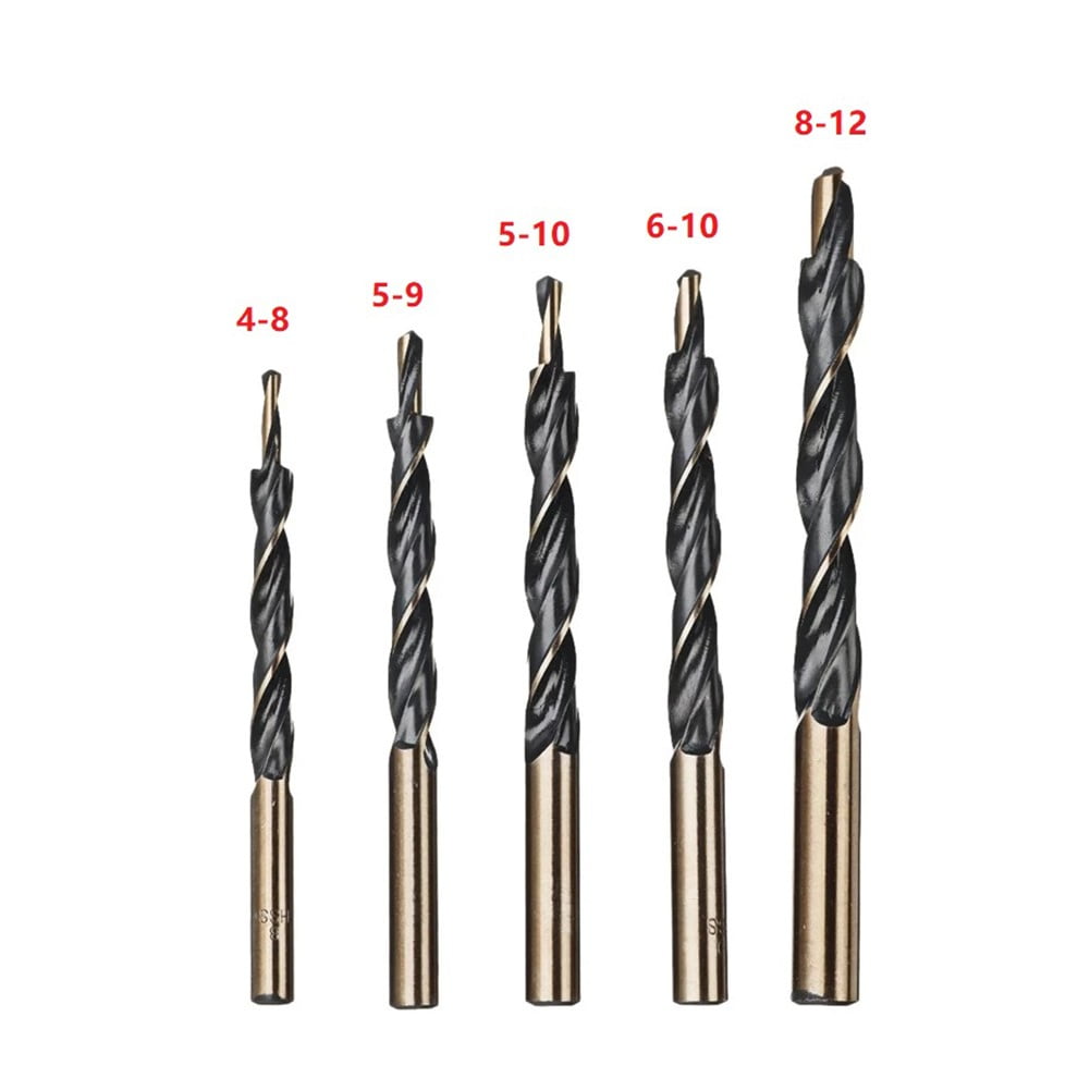 Step Drill Bits Manual Pocket Hole Jig 8-4/9-5/10-5/10-6/12-8Mm Woodworking Tool 45421 45516 - Image 5
