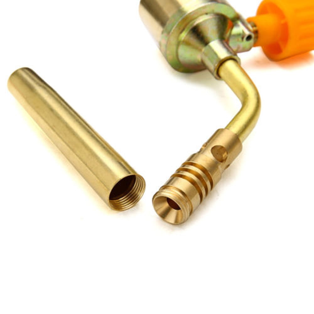 Mapp Gas Turbo Torch Brazing Solder Propane Welding Plumbing Nozzles Big Fire - Image 6