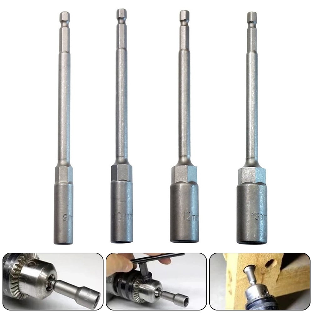 1Pc 150Mm Hexagon Nut Driver Drill Bit Adapter Socket Wrench Extension Sleeve 9Mm Smile Home 16Mm - Image 5