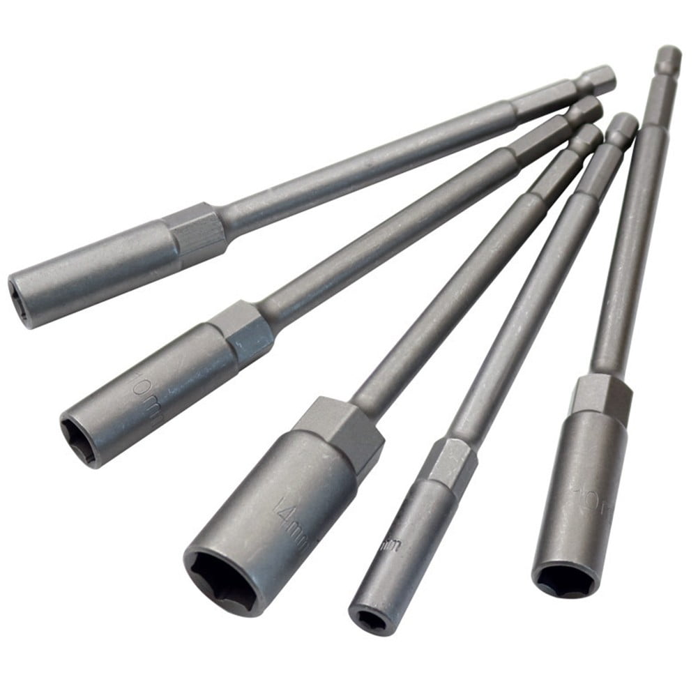 1Pc 150Mm Hexagon Nut Driver Drill Bit Adapter Socket Wrench Extension Sleeve 9Mm Smile Home 17Mm - Image 7