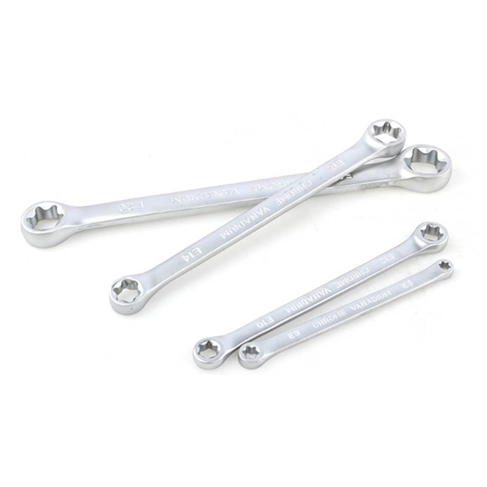 4Pcs Star Double Torx Wrench Spanner E6- E24 E-Type Double-Ended Hexagon - Image 3