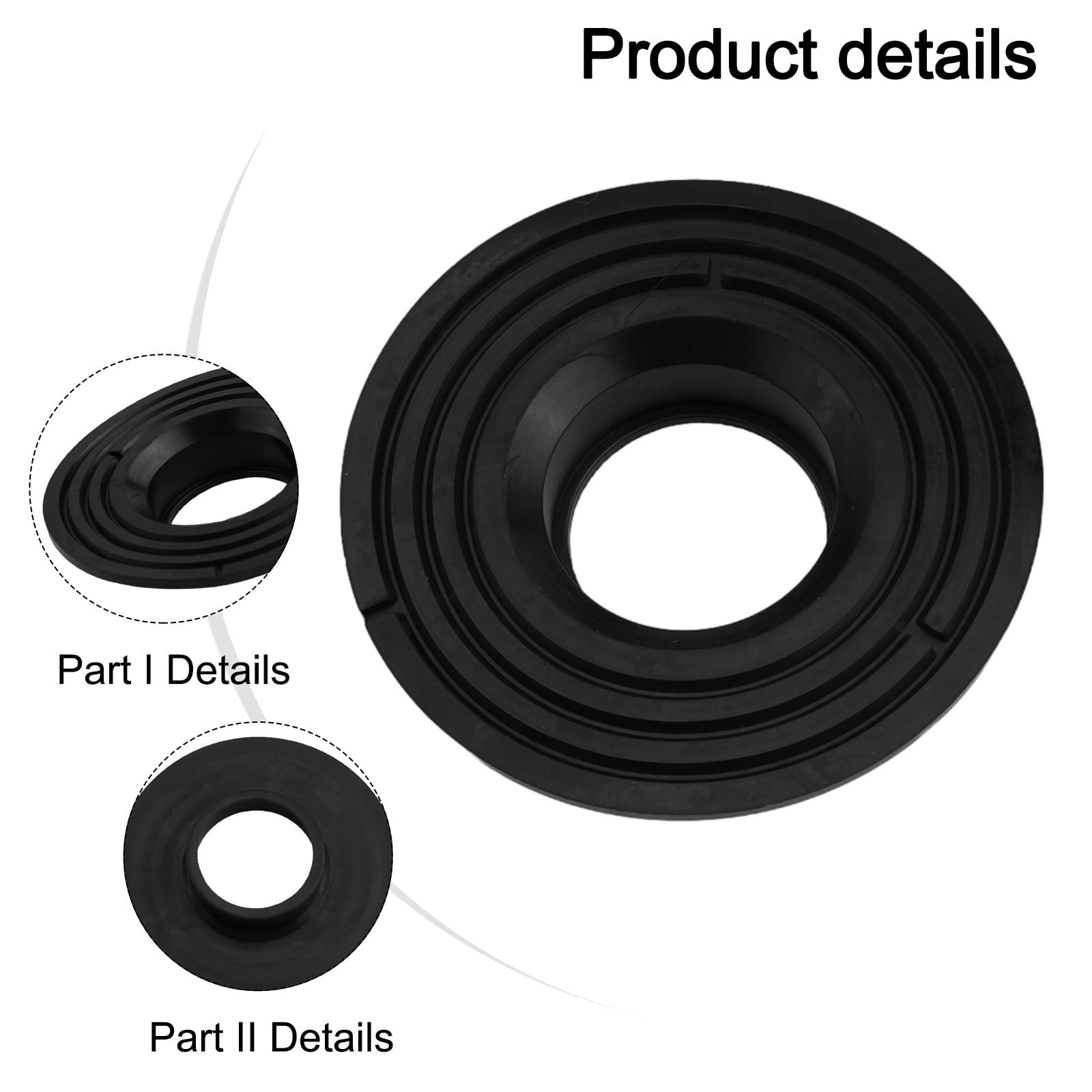 Floor Drain Reducer Silicone Adaptor 2' to 4' Hole - Image 7