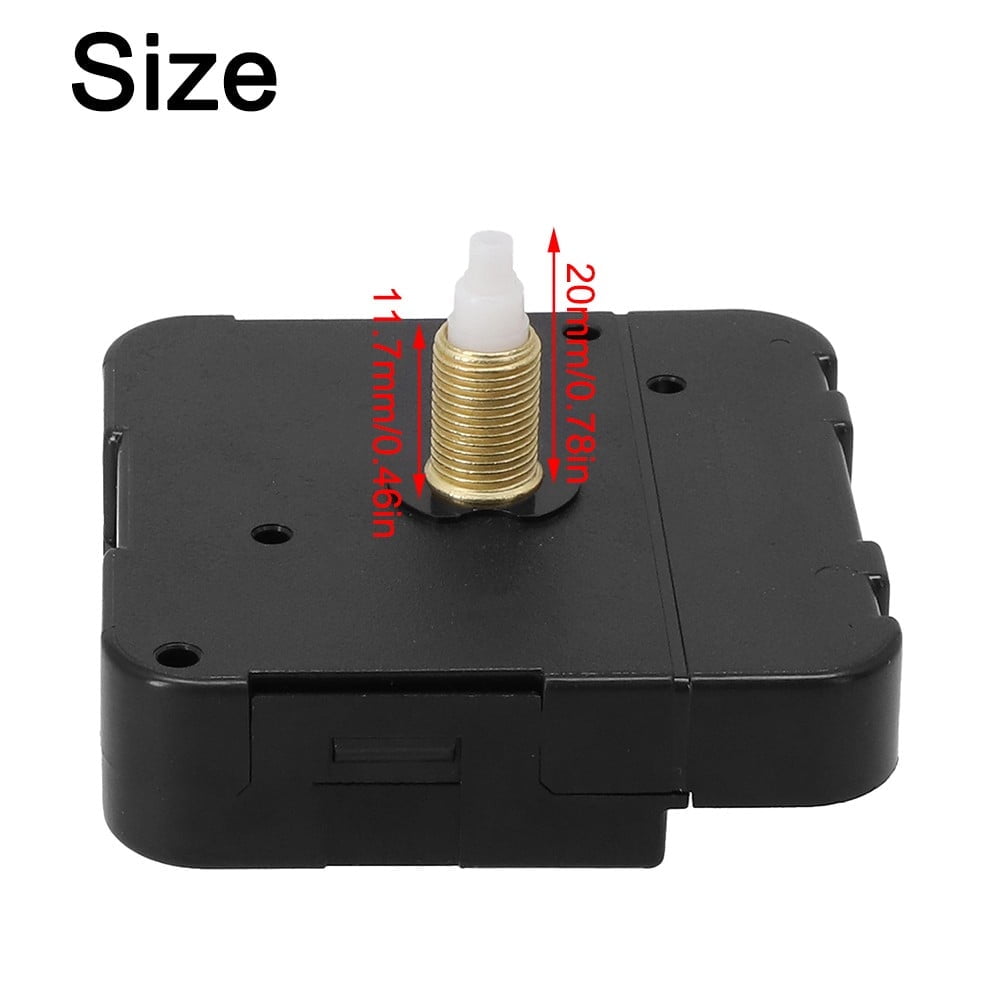 Diy Quartz Clock Movement Movemen Mechanism Spindle 8-31Mm Repair Kit Multi-Size 17Mm 17 mm - Image 1