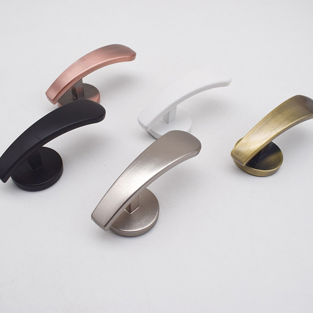 Self-Adhesive Wall Hooks - Fabric Curtain Tie Back Stick On Drape Holder Durable Rose Gold 2# Silver - Image 2