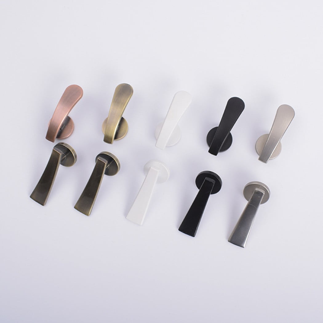 Self-Adhesive Wall Hooks - Fabric Curtain Tie Back Stick On Drape Holder Durable Rose Gold 2# Silver - Image 3