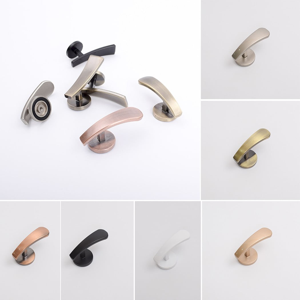 Self-Adhesive Wall Hooks - Fabric Curtain Tie Back Stick On Drape Holder Durable Rose Gold 2# Silver - Image 6