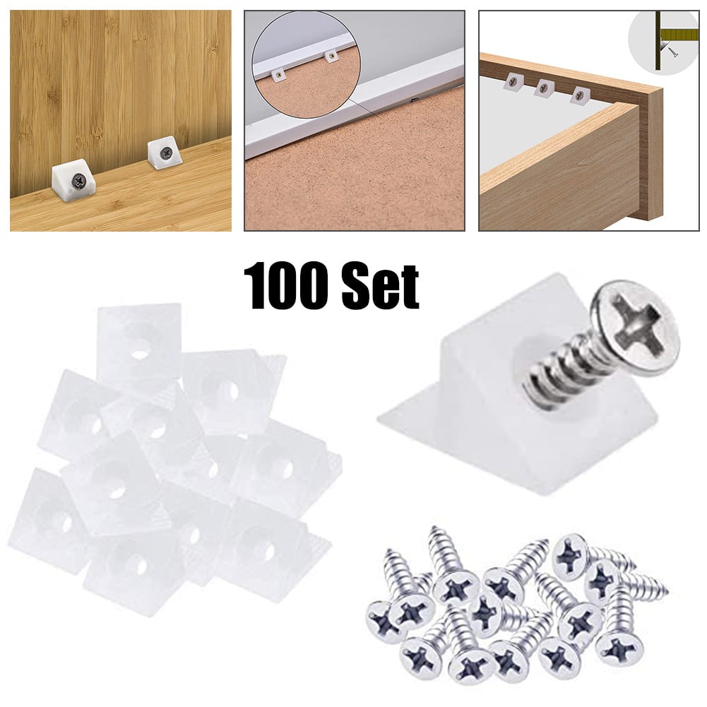 Efficient Drawer Chest Support Wedges Set of 100 Fix Sagging Drawers Easily - Image 1