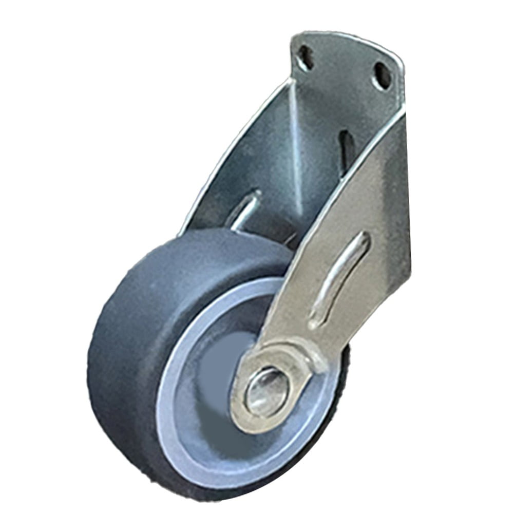Adjustable Anti Droop Door Support Wheel With Rubber Wheels And Steel Frame Gray - Image 2