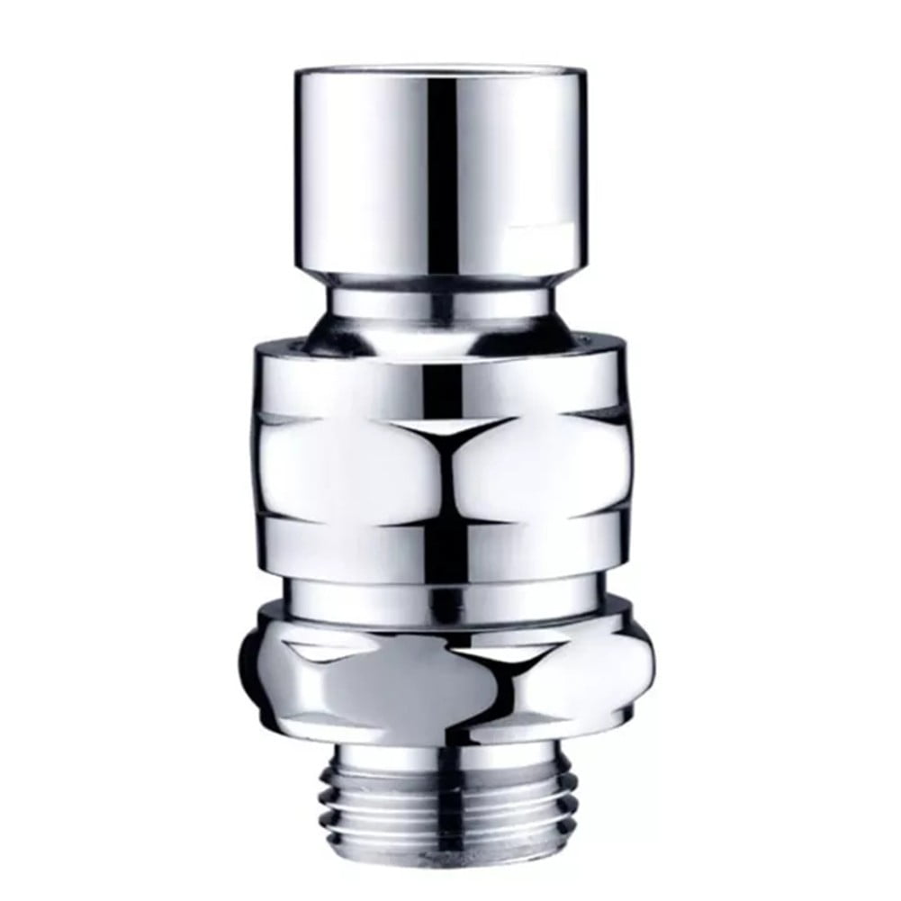 Shower Head Swivel Ball Adapter Connector Ball Joint Brass Shower Extension - Image 1