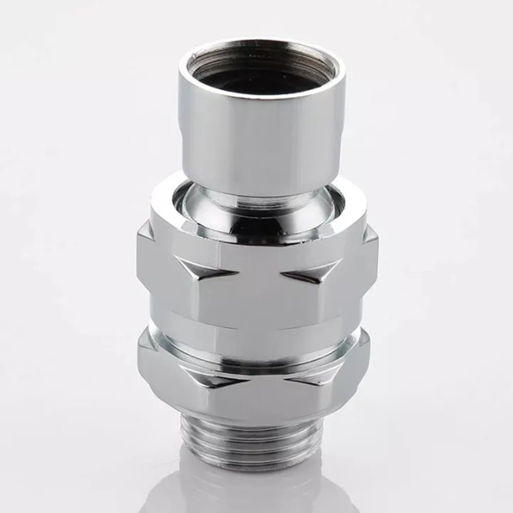 Shower Head Swivel Ball Adapter Connector Ball Joint Brass Shower Extension - Image 6