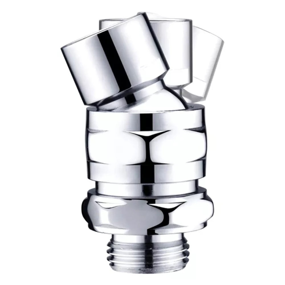 Shower Head Swivel Ball Adapter Connector Ball Joint Brass Shower Extension - Image 8