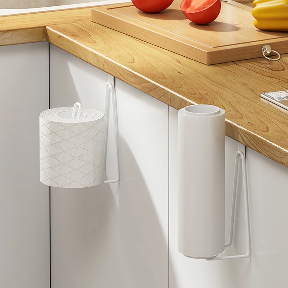 Over The Tank Toilet Paper Holder Hanging Toilet Paper Holder Paper Cabinet White Black - Image 6