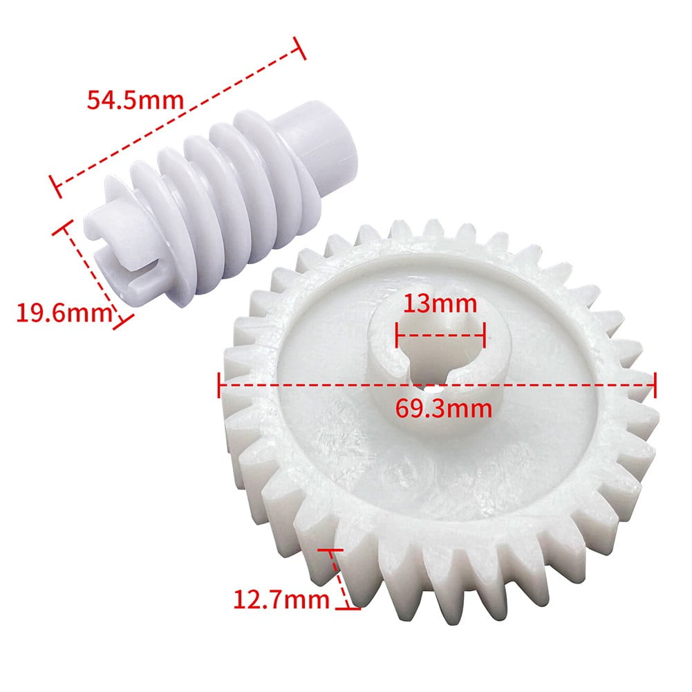 Garage Door Opener Drive Gear and Worm Gear Set Replacement Easy Upgrade - Image 5