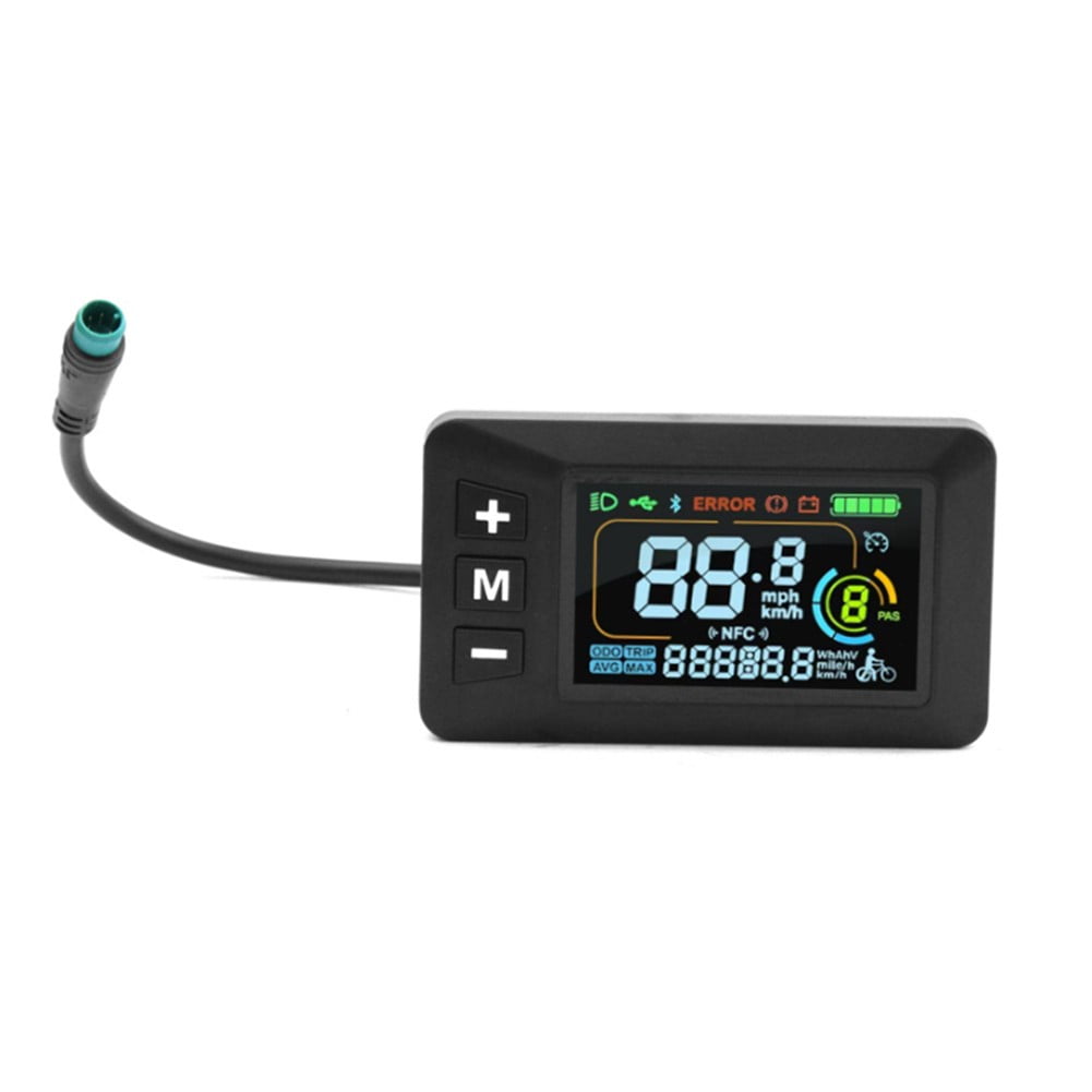 E-Bike Display 24V 36V 48V 60V Lcd Display With 5 Pin Waterproof Interface Cable Fangkenuo - Image 2