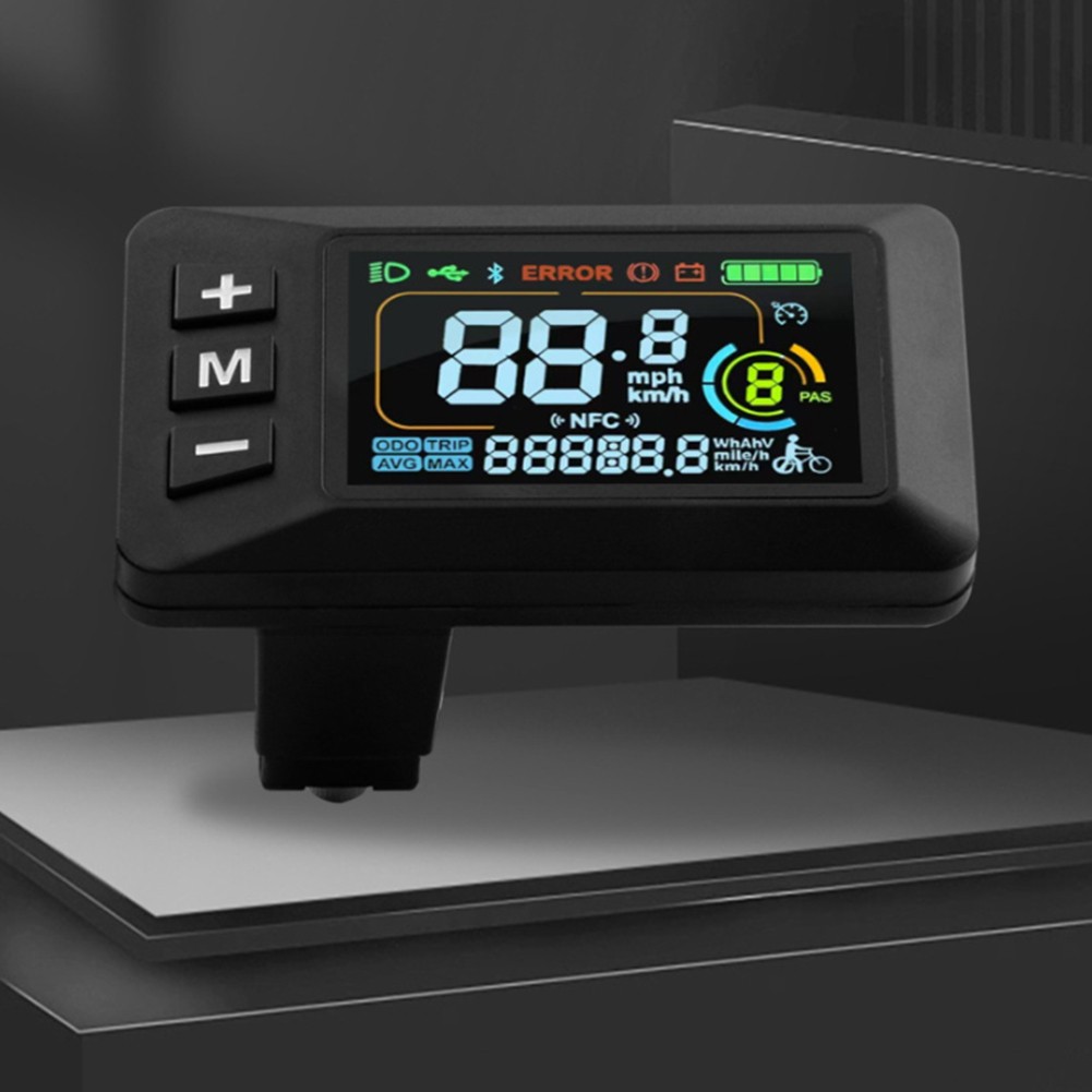 E-Bike Display 24V 36V 48V 60V Lcd Display With 5 Pin Waterproof Interface Cable Fangkenuo - Image 5