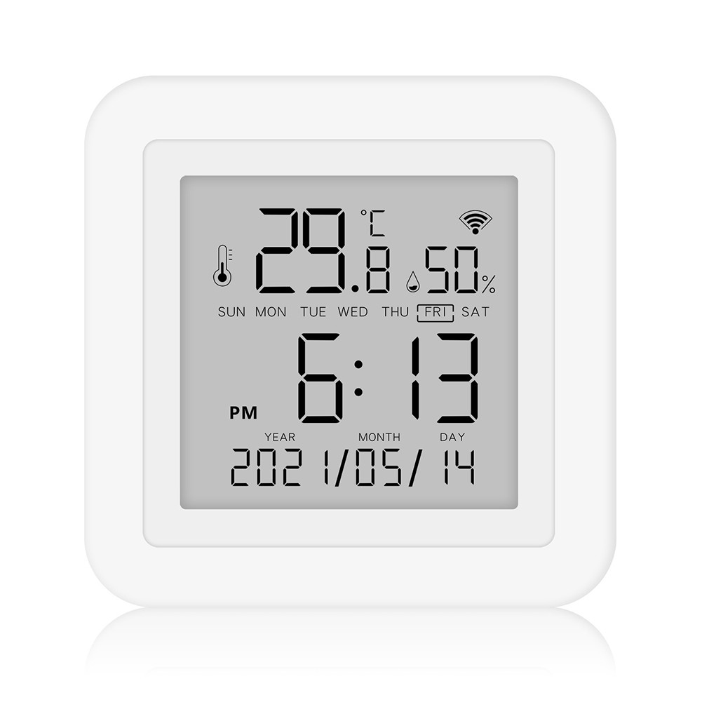 1Set Wifi Thermometer with Usb Cable for Tuya Smart Wifi Thermometer Hygrometer Indoor Room Digital Temperature Sensor - Image 4