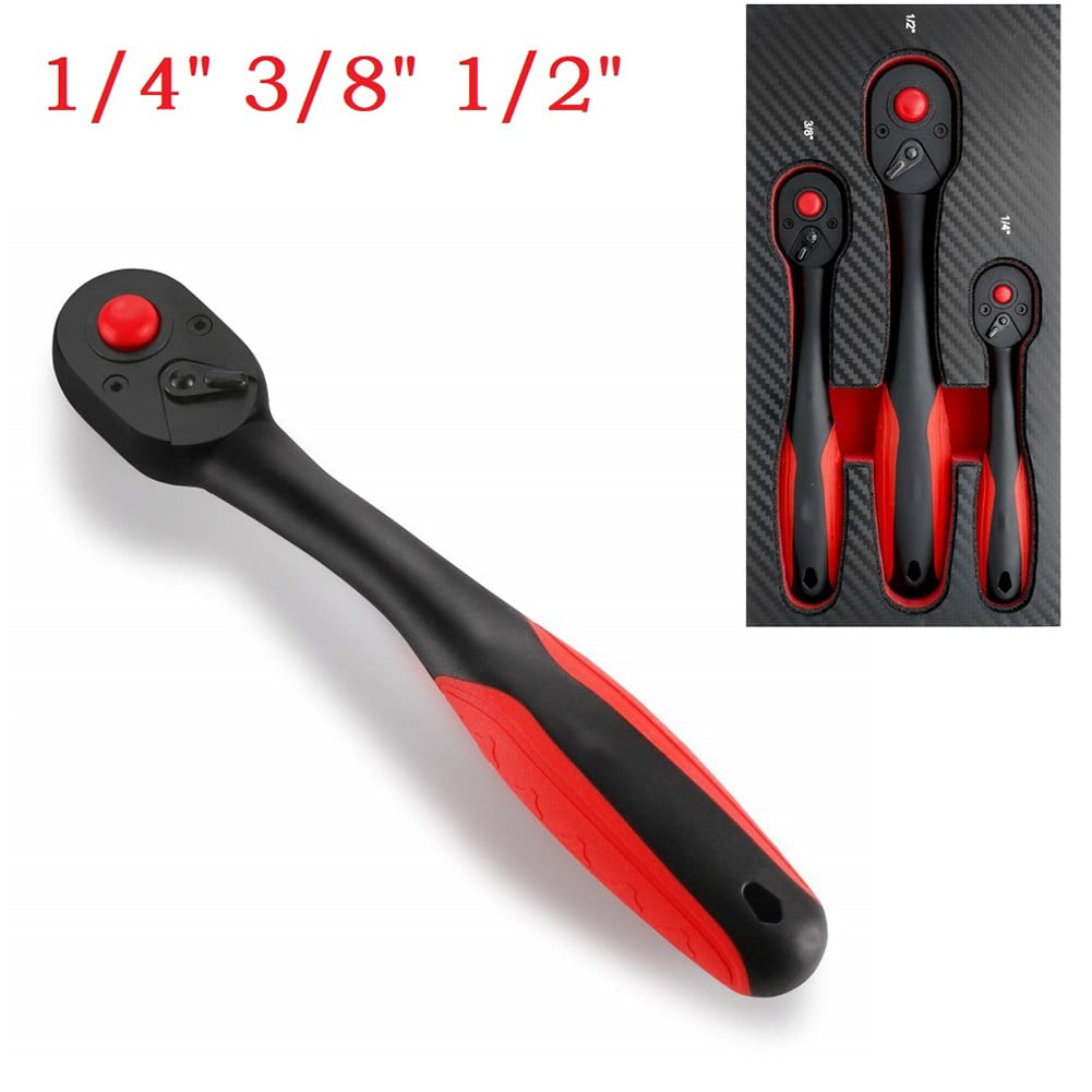 72 Tooth Ratchet Wrench Driver Quick-Release Socket Wrench 9.5Mm Fangkenuo 3Pcs - Image 6