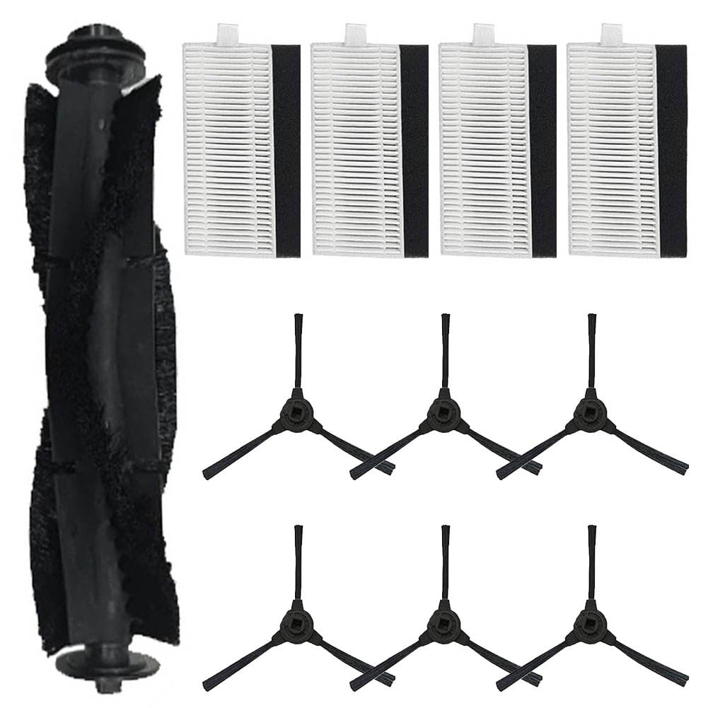 Replacement Parts Set Main Brush Side Brushes Filters For Ihome Robot Vacuums - Image 1