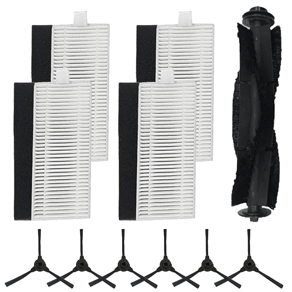 Replacement Parts Set Main Brush Side Brushes Filters For Ihome Robot Vacuums - Image 2