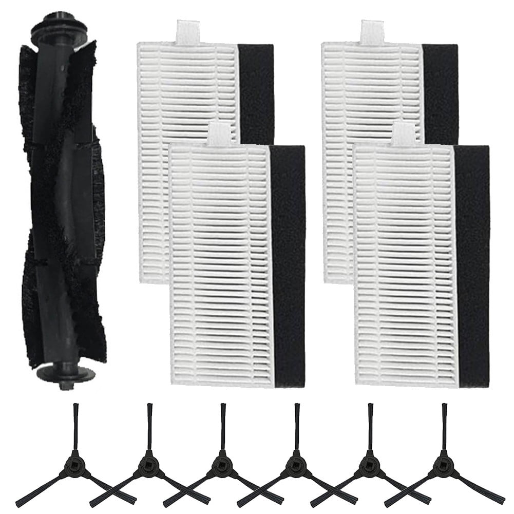 Replacement Parts Set Main Brush Side Brushes Filters For Ihome Robot Vacuums - Image 7
