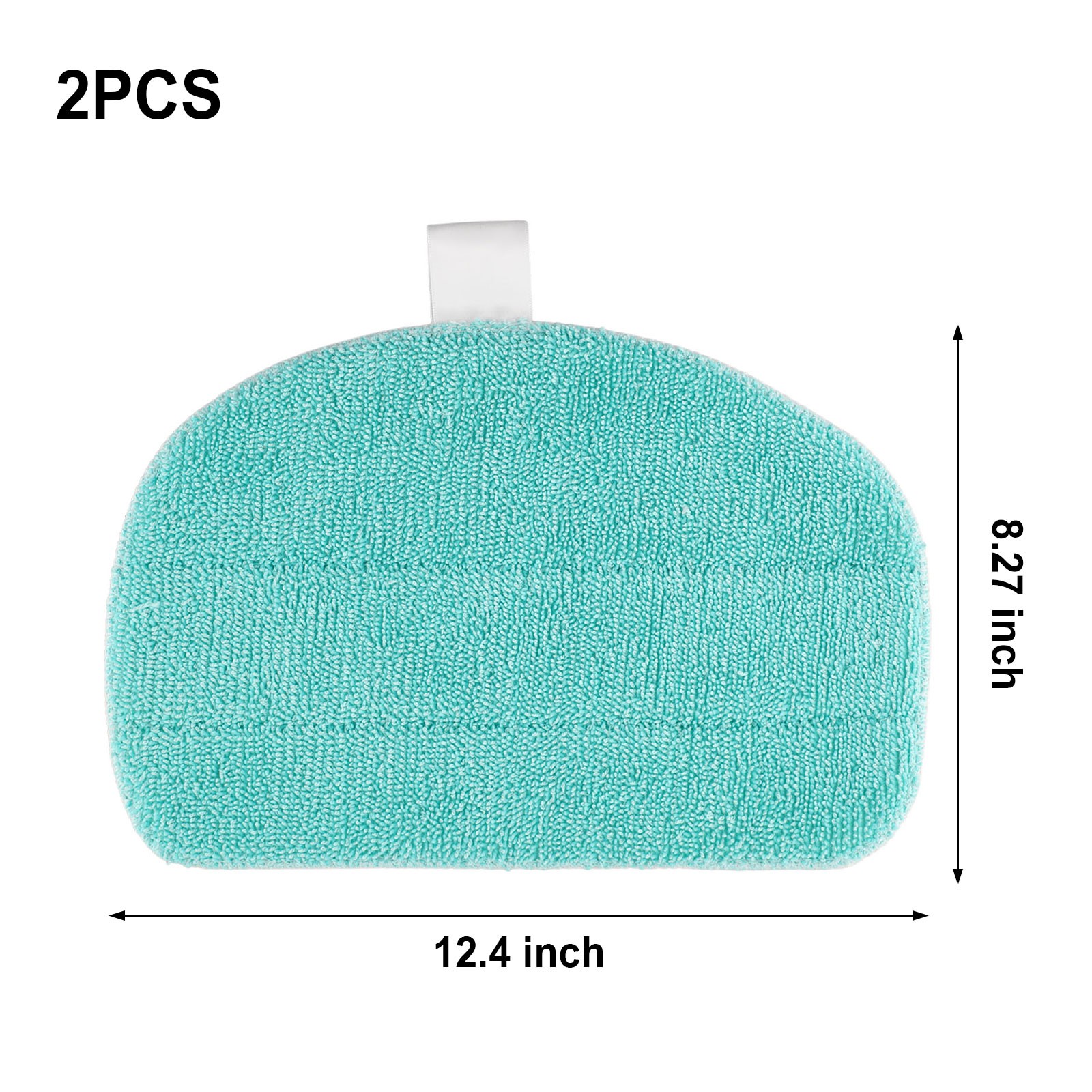 2 Pack 2pcs Mop Pads For Leifheit For CleanTenso Power 2.0 For Steam Vacuum Cleaner Replacement Mopping Pads Sweeper Parts Laisenwei - Image 4