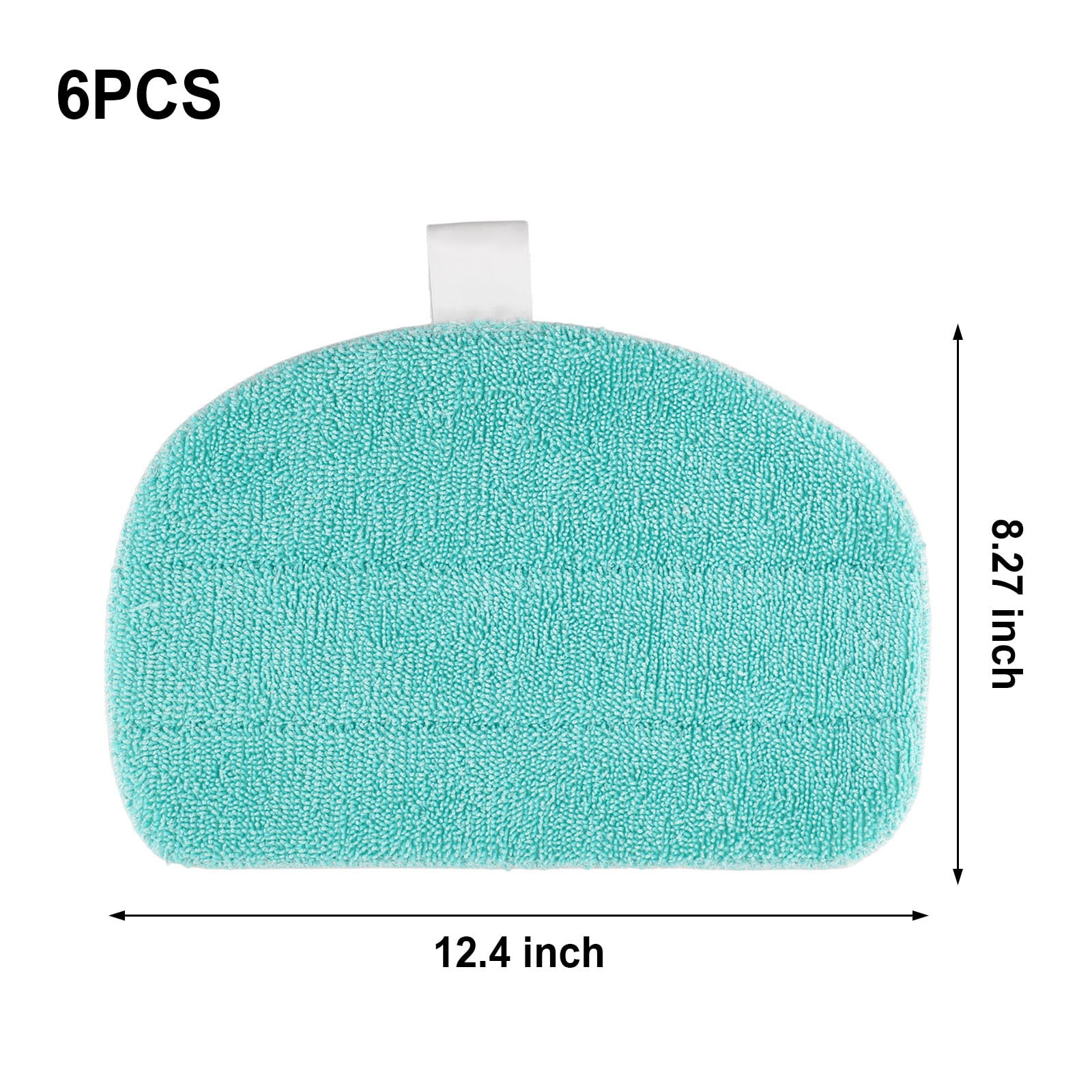 2 Pack 6pcs Mop Pads For Leifheit For CleanTenso Power 2.0 For Steam Vacuum Cleaner Replacement Mopping Pads Sweeper Parts Laisenwei - Image 8