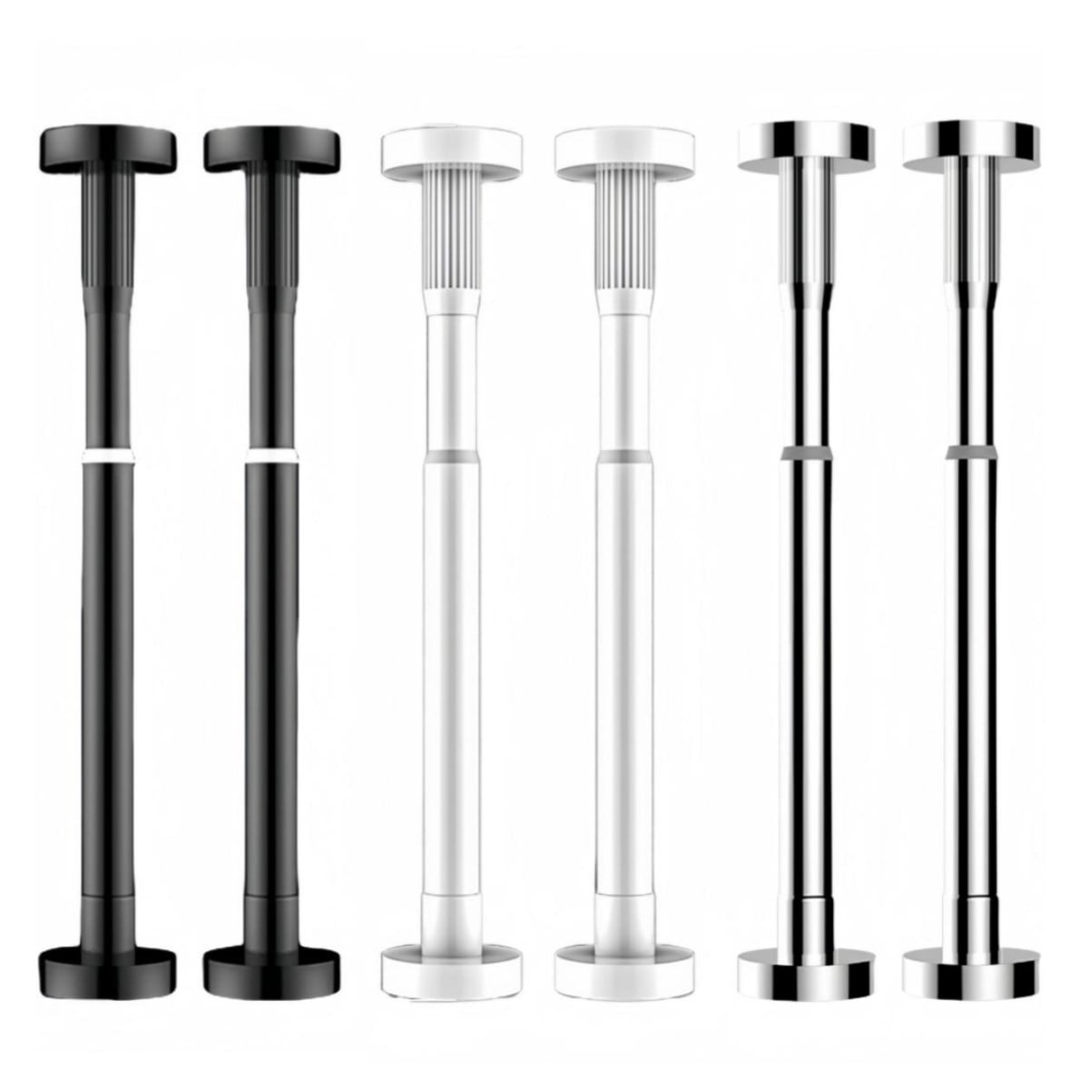 2Pcs Kitchen Sink Brackets Stainless Steel Adjustable Kitchen Sink Bracket Bottom installation Support Legs Kitchen Fixtures (50-80cm Silvery) 50-80cm Silvery - Image 3