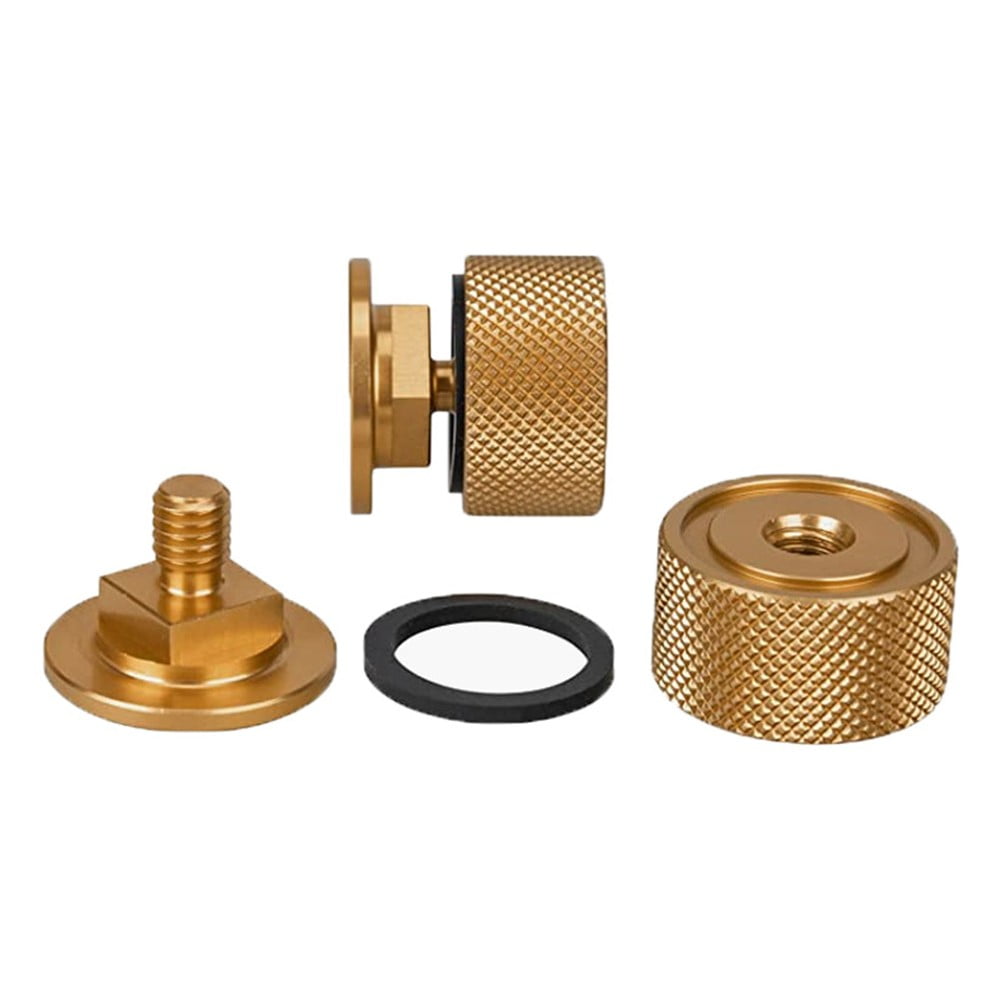 1Pcs Welding Hood Pipeliner Helmet Fasteners Aluminum Helmet Pipeliner Headgear Replacement Parts Accessories Screws Gold - Image 2