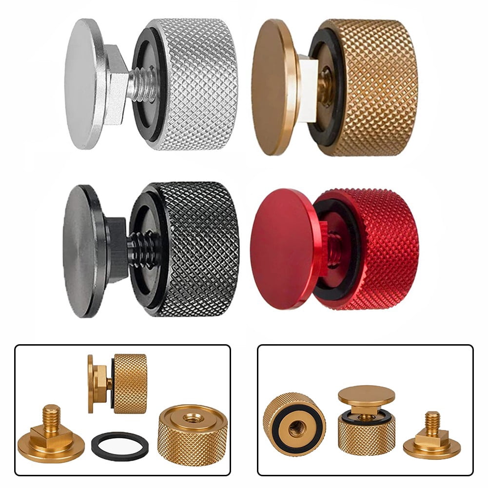 1Pcs Welding Hood Pipeliner Helmet Fasteners Aluminum Helmet Pipeliner Headgear Replacement Parts Accessories Screws Gold - Image 5