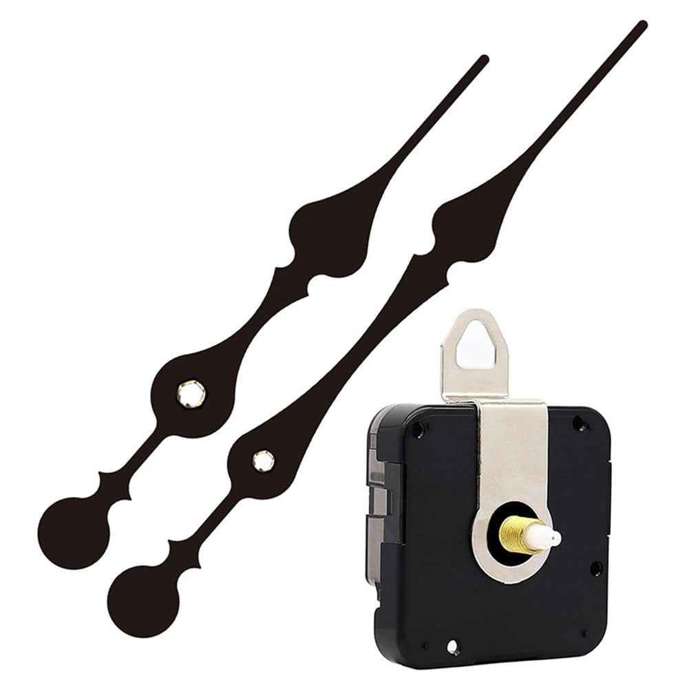 Quality Silent Quartz Diy Mechanism Movement Kit Large Long Hands Clock Movement High Torque Wall Clock Accessories Black E Smile Home A - Image 2