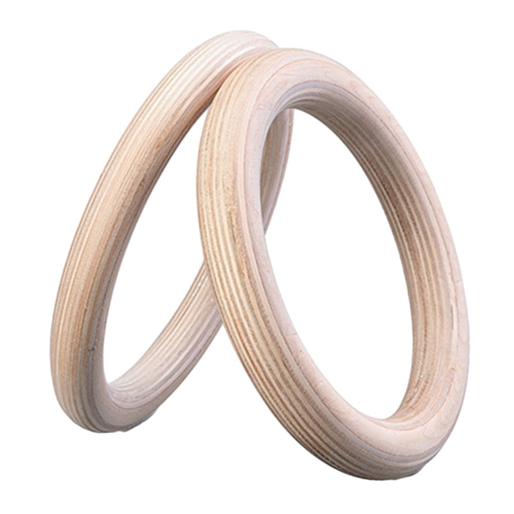 Wooden Gymnastics Rings Perfect For Strength And Conditioning Training 25Mm 19Cm 28Mm 15Cm - Image 4