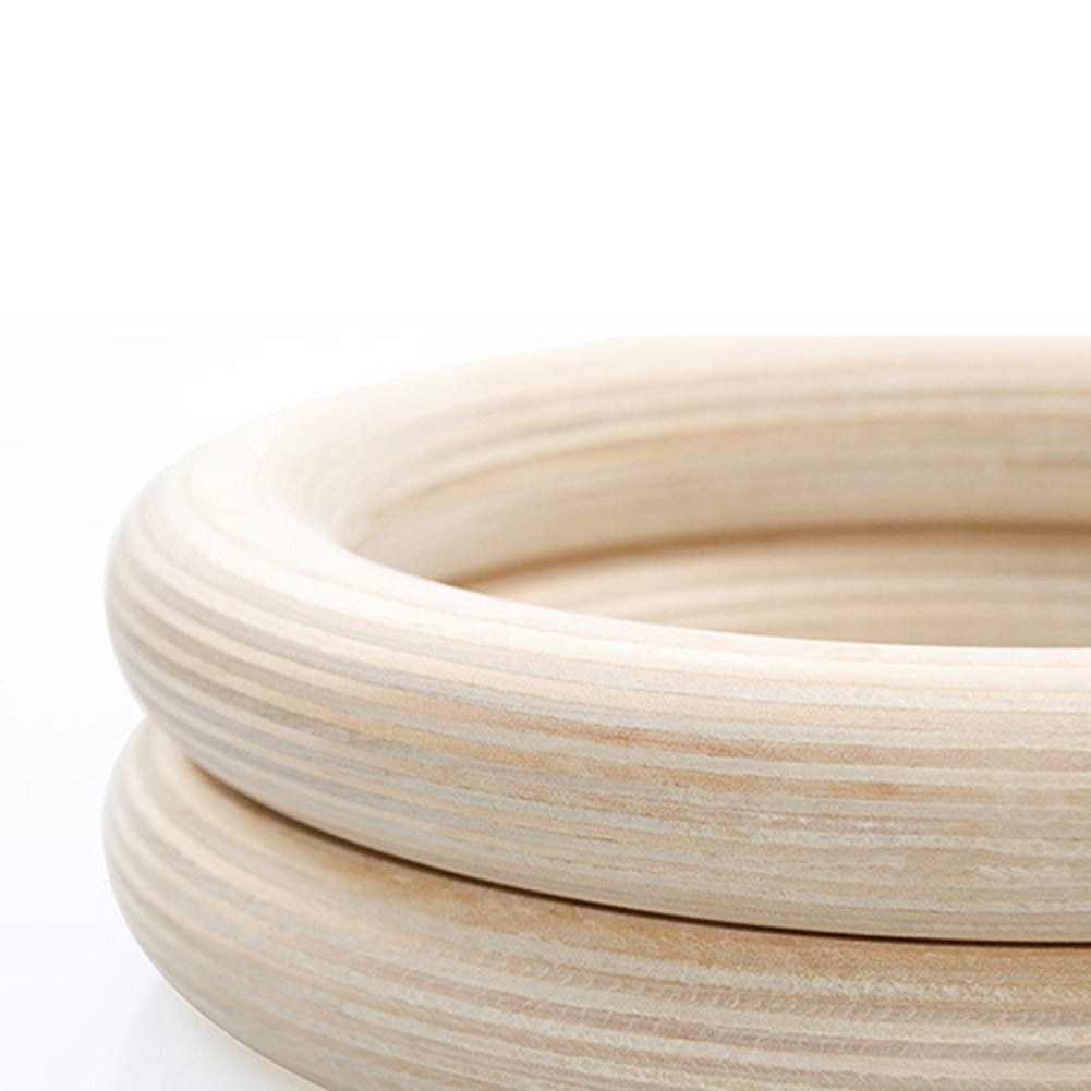 Wooden Gymnastics Rings Perfect For Strength And Conditioning Training 25Mm 19Cm 28Mm 15Cm - Image 6