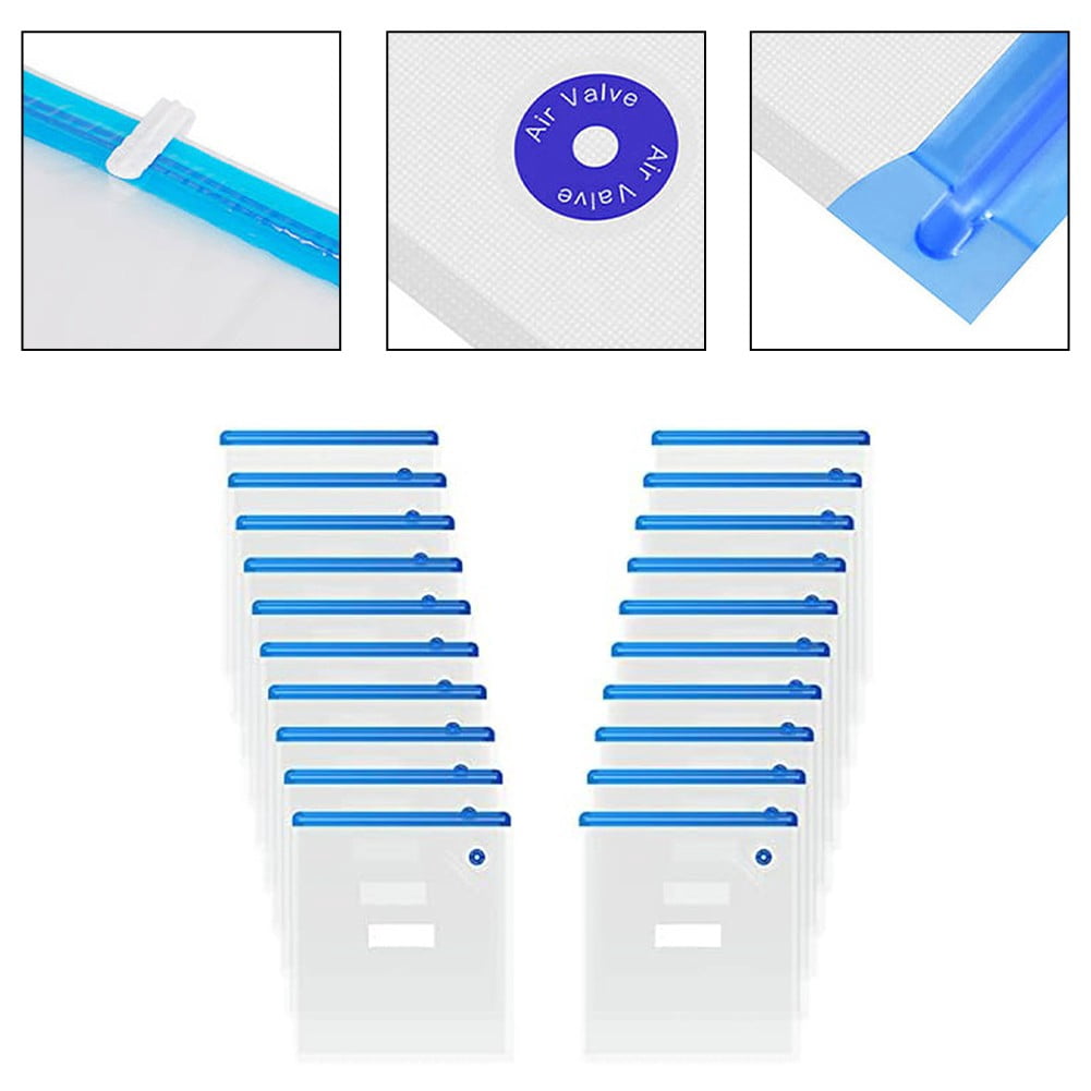 20Pc Printer Consumables Vacuum Bag For 3D Printer Filament Reusable Vacuum Compression Storage Bags 30X34 Cm - Image 6
