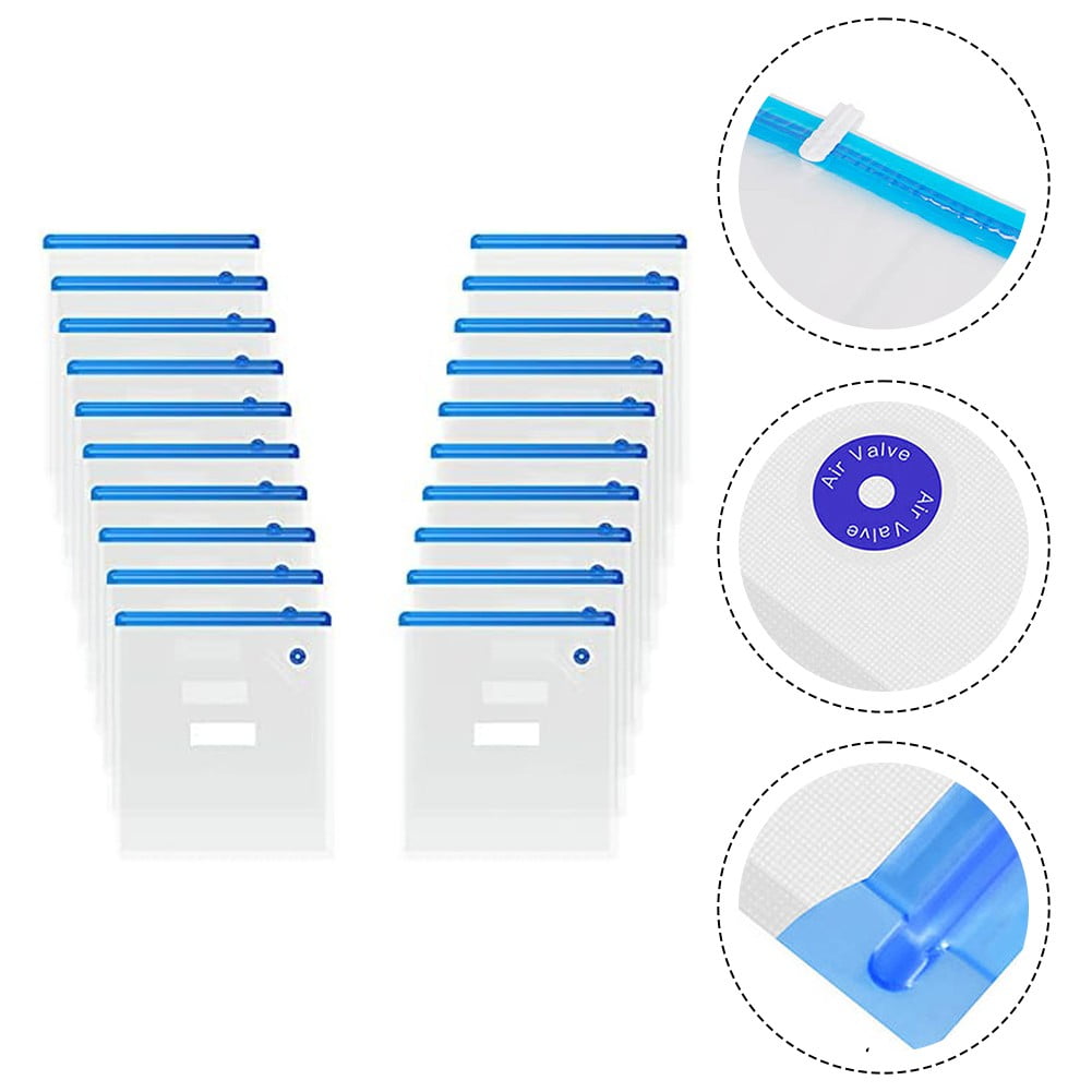 20Pc Printer Consumables Vacuum Bag For 3D Printer Filament Reusable Vacuum Compression Storage Bags 30X34 Cm - Image 7