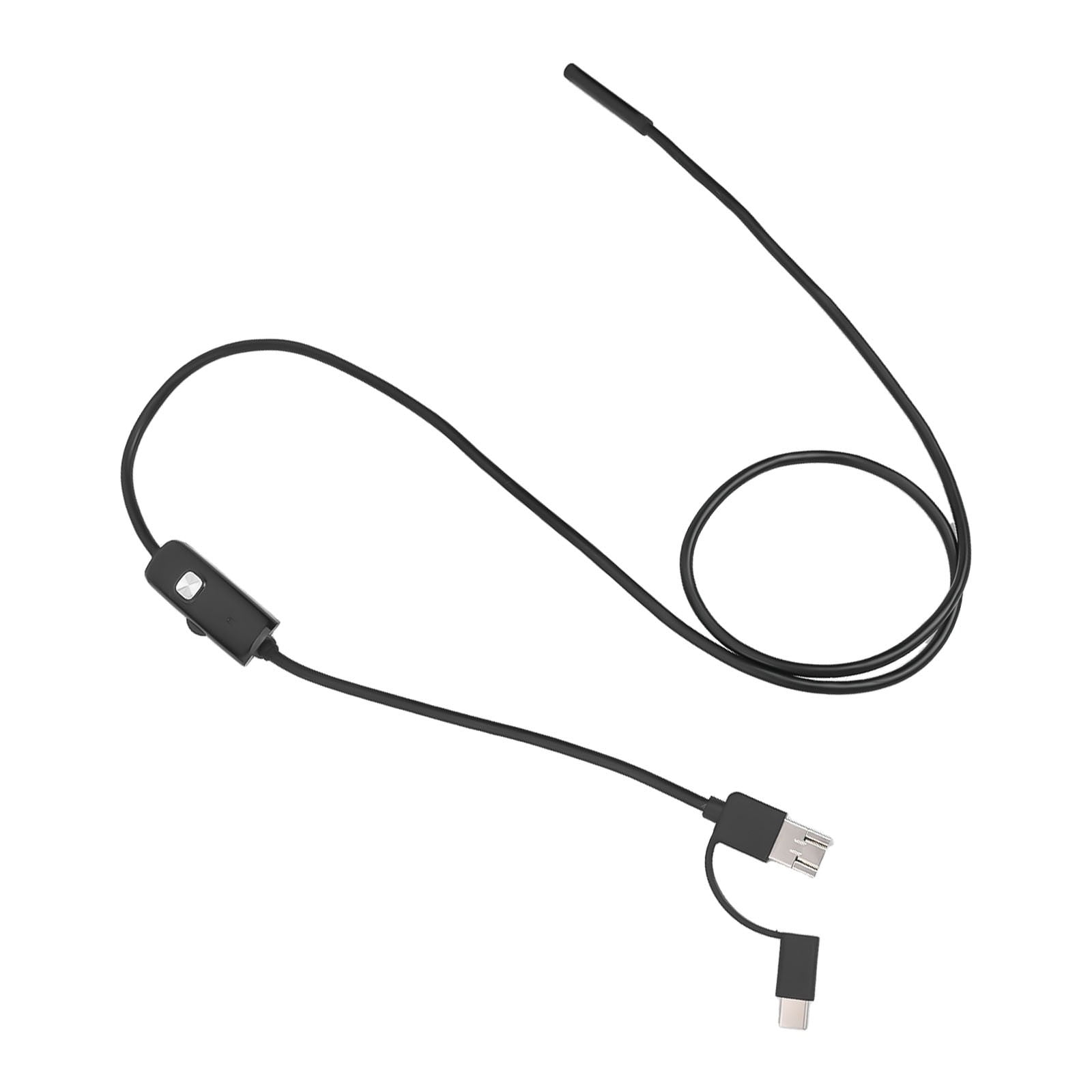 Hd Micro-Usb Type-C 3 In 1 Borescope 5.5Mm Smartphone Camera Endoscoop 1M Smile Home - Image 2
