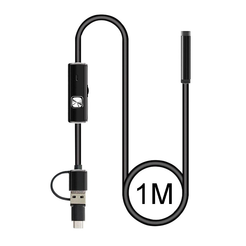 Hd Micro-Usb Type-C 3 In 1 Borescope 5.5Mm Smartphone Camera Endoscoop 1M Smile Home - Image 4