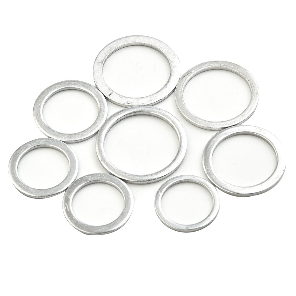 18Sizes 450Pcs Car Engine Oil Drains Plug Aluminum Washer Gasket Nut Bolt Set Sealing Ring O Rings Kit Set Smile Home - Image 7