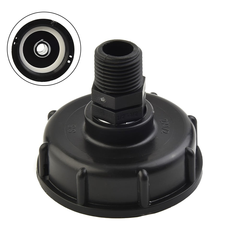 Hose Connector Ibc Tank Adapter With 60Mm Coarse Thread Inlet Fits Most Standard S60X6 Valves And Hose Sizes For Easy Use 25Mm Smile Home 20 mm - Image 2