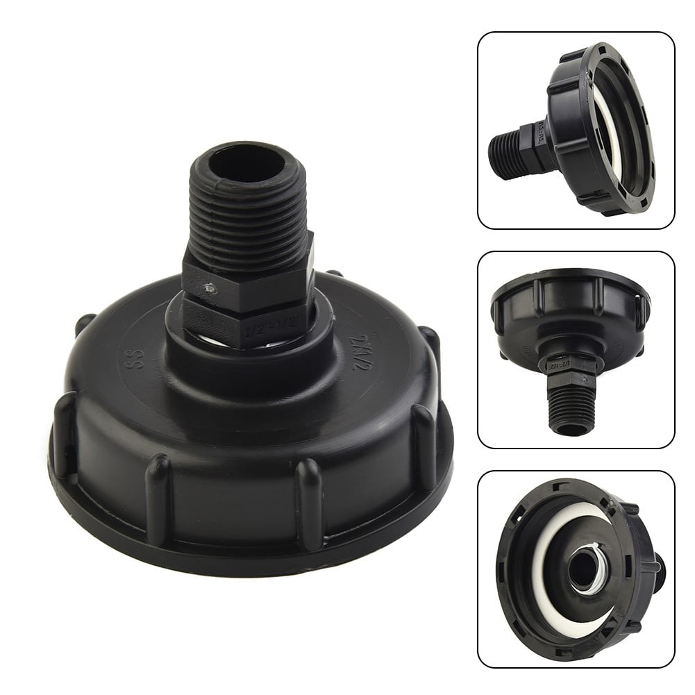 Hose Connector Ibc Tank Adapter With 60Mm Coarse Thread Inlet Fits Most Standard S60X6 Valves And Hose Sizes For Easy Use 25Mm Smile Home 20 mm - Image 5