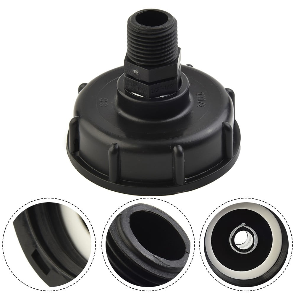 Hose Connector Ibc Tank Adapter With 60Mm Coarse Thread Inlet Fits Most Standard S60X6 Valves And Hose Sizes For Easy Use 25Mm Smile Home 20 mm - Image 8