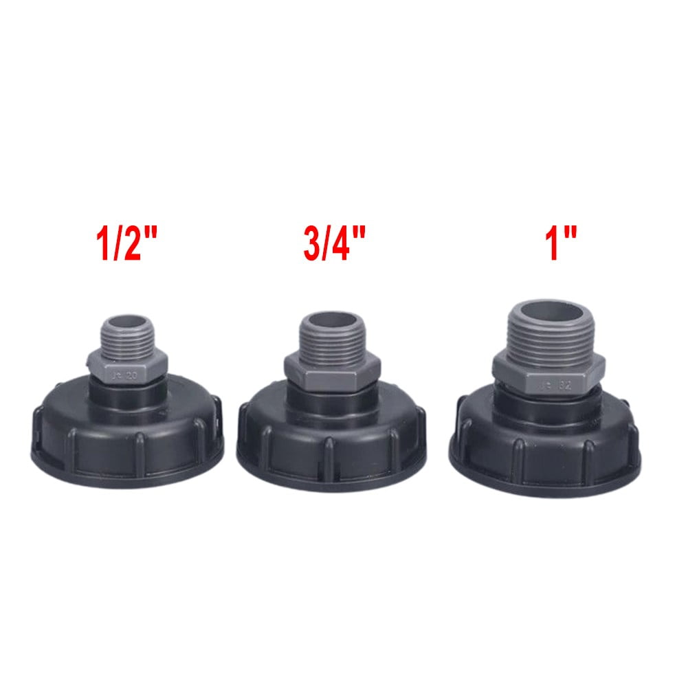 Hose Connector Ibc Tank Adapter With 60Mm Coarse Thread Inlet Fits Most Standard S60X6 Valves And Hose Sizes For Easy Use 25Mm Smile Home 25 mm - Image 8