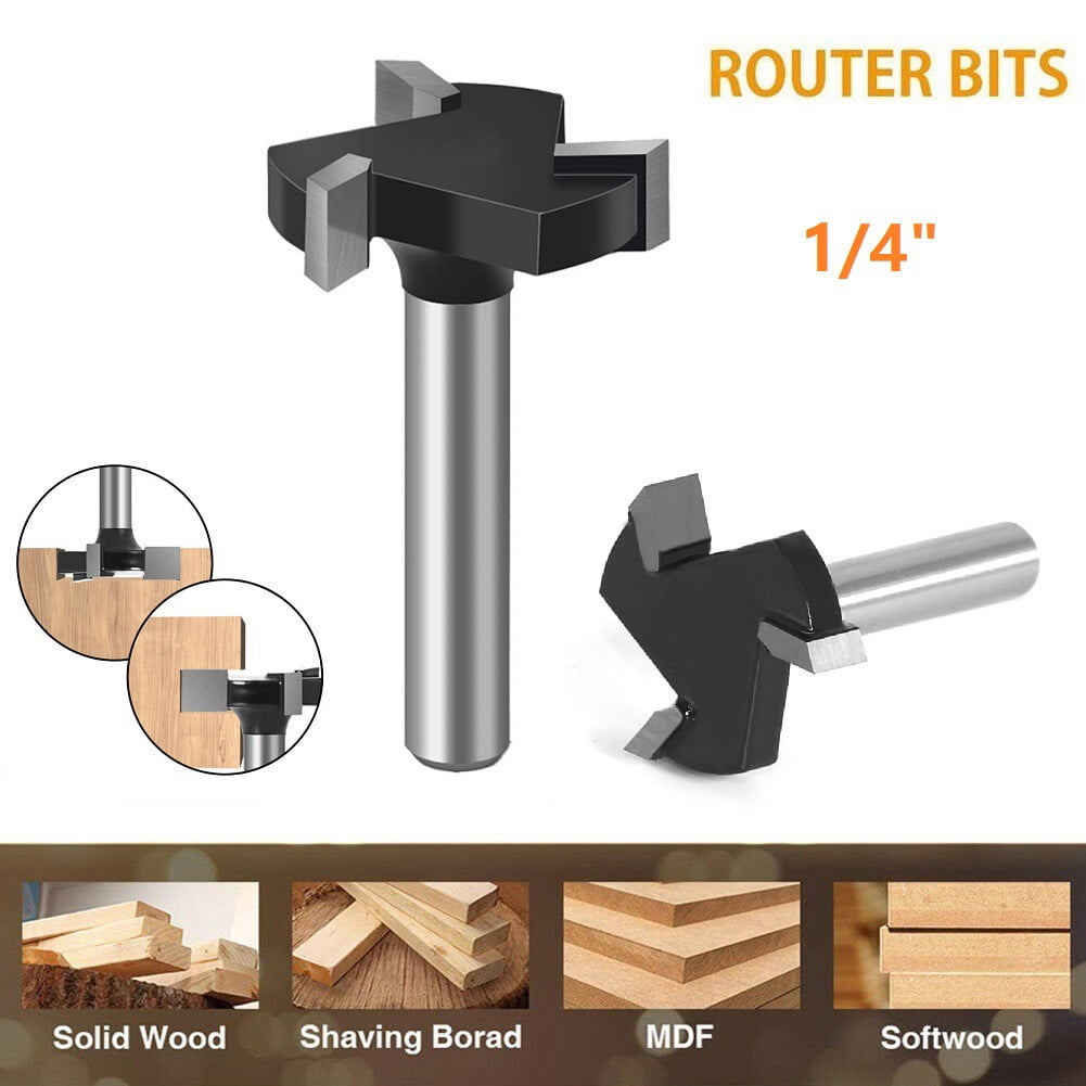 Durable 1/4 Inch Shank Cnc Spoilboard Surfacing Router Bit Carbide Tipped Tool Smile Home - Image 6