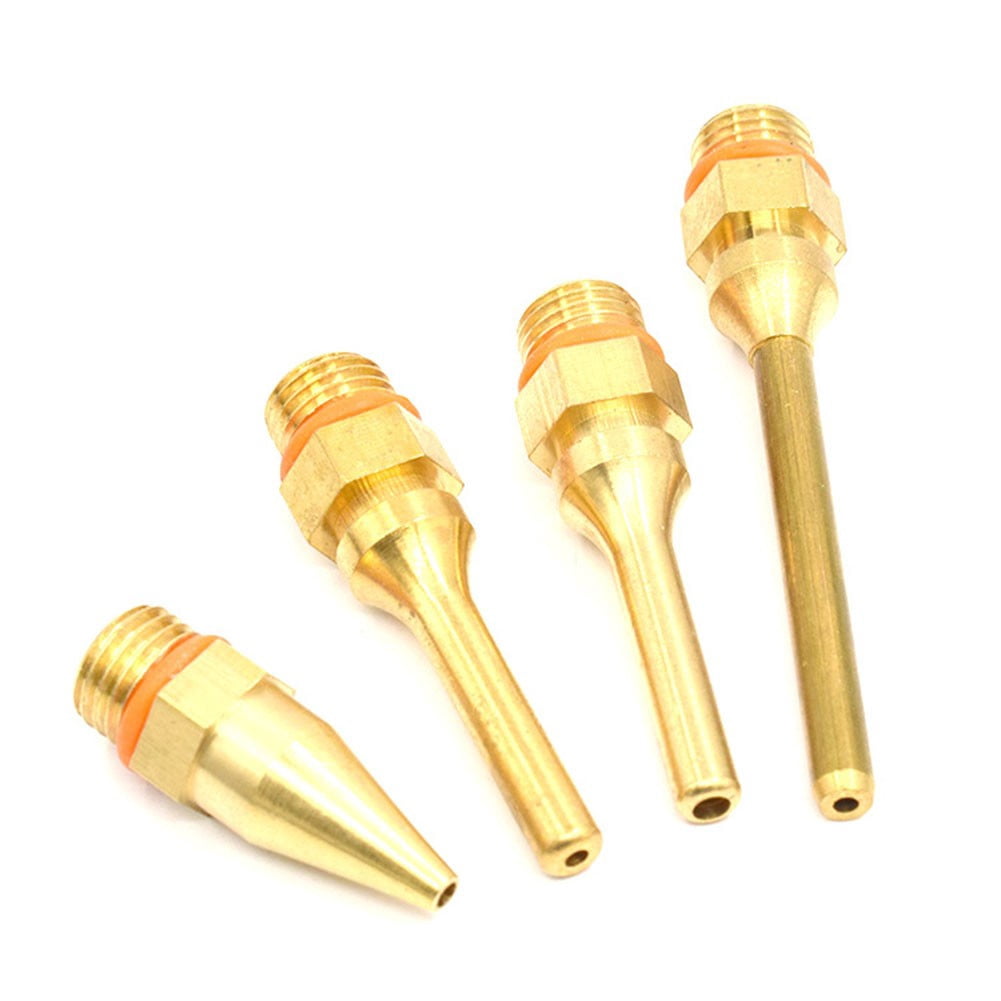 Pure Copper Hot Melt Glue Nozzle 34-100Mm Long Short Small-Bore Large Diameter Glue Nozzle Repair Tool Glue Sprayer 100X2.0Mm Smile Home - Image 1
